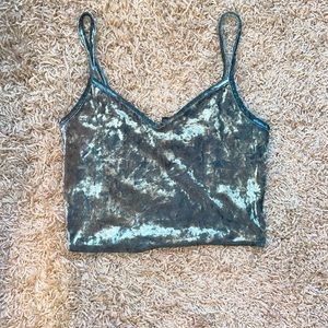 Green Forever 21 Tank-Top